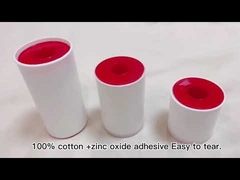 Can you use zinc oxide tape on open wounds