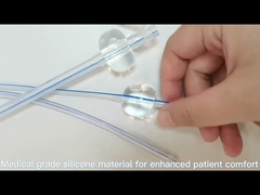 Suprapubic Indwelling Foley Catheter Medical Grade Silicone Material