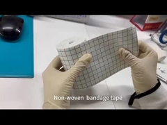 आरामदायक और सांस लेने योग्य चिपकने वाला चिकित्सा पट्टी रोल