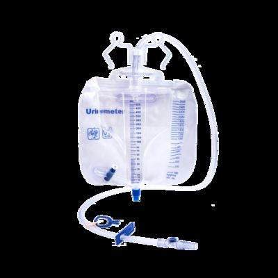 अच्छा मूल्य Large Scale Urine Meter Drainage Bag Accurate Urine Output Air Vent  Design for Infection Control ऑनलाइन