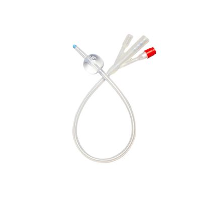 खरीदें Sterile 3-Way Silicone Foley Catheter for Adult Use with Balloon Control in Fr 16-26 ऑनलाइन निर्माण