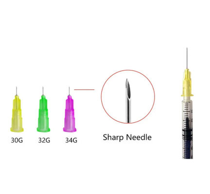 अच्छा मूल्य सौंदर्य सुइयां 34G 1.5MM 1.2MM इंजेक्शन के लिए मेडिकल माइक्रो मल्टी सुई ऑनलाइन