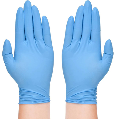 अच्छा मूल्य Examination Powder Free Xl Nitrile Disposable Gloves Blue ऑनलाइन