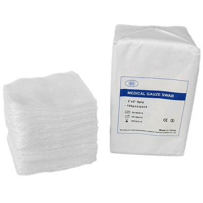 अच्छा मूल्य Multi-Purpose Sterile Square Gauze Pads for Wound Care and Dressing, Soft and Absorbent ऑनलाइन